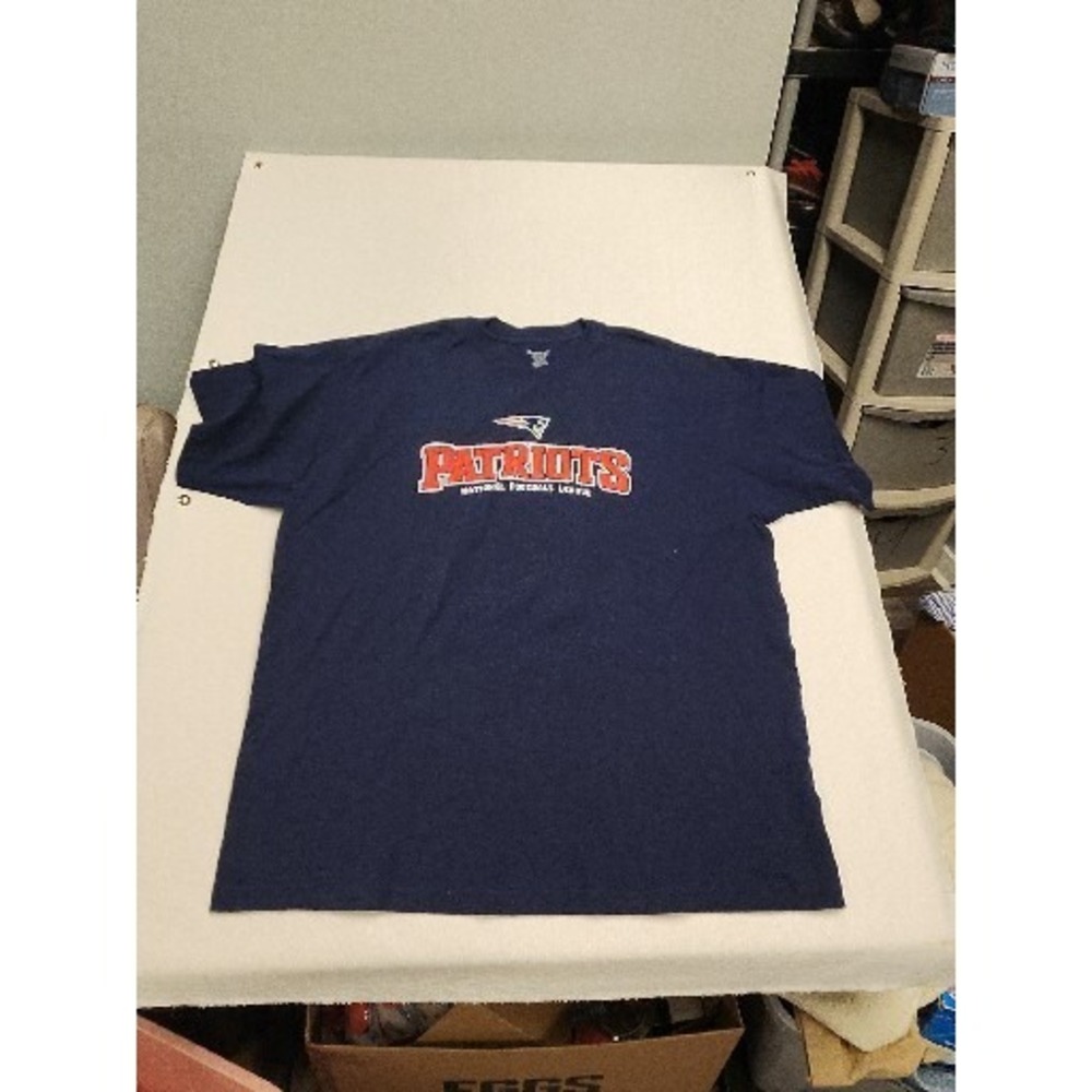 Reebok New England Patriots‎  T Shirt Football 2XL BLUE